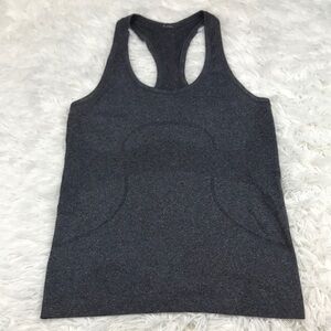 Lululemon x Soul cycle Swiftly Heathered Grey Tank
